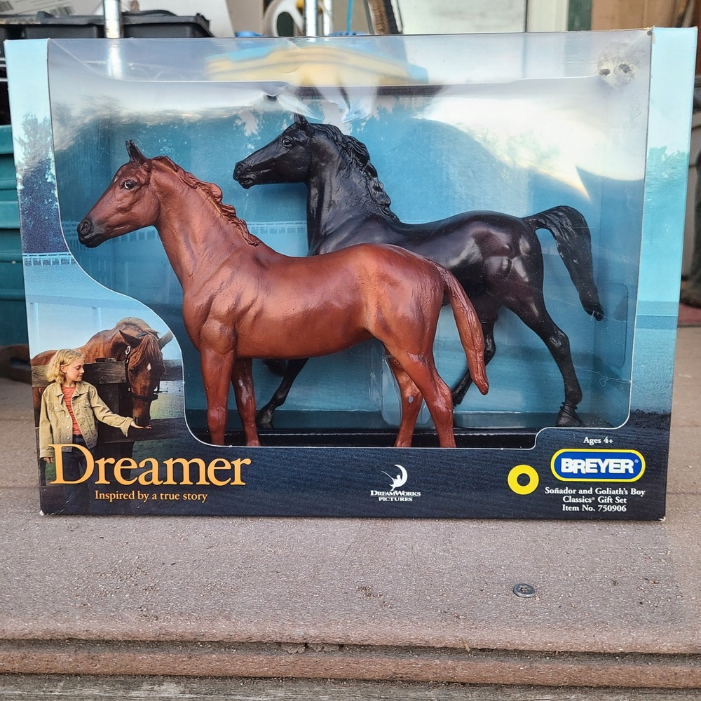 Breyer 2005 Dreamer Horse Gift Set Classics Soñador Goliath Dreamworks 750906